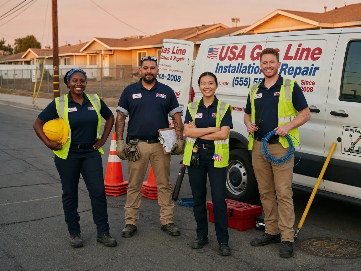 Gas Line Installation company in Napavine, WA